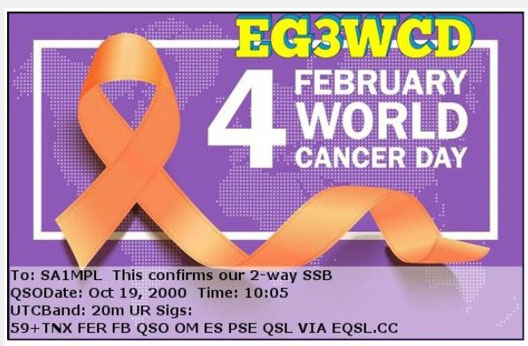QSL EG3WCD 2024